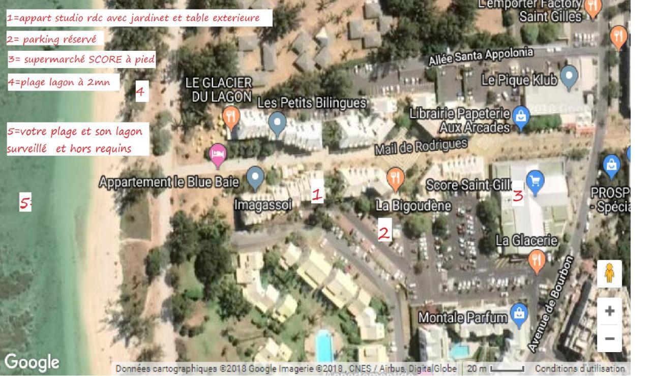 A Pied Dans L Eau Ecolo 97434 Apartment L'Ermitage-Les-Bains Bagian luar foto